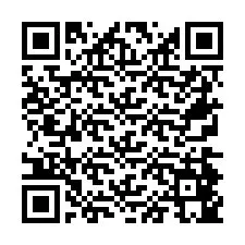 Código QR para número de teléfono +26774845440