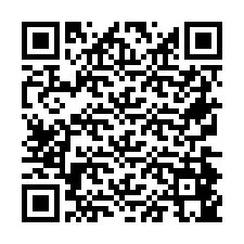 QR код за телефонен номер +26774845452