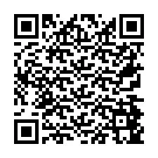 QR-code voor telefoonnummer +26774845480