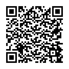 Código QR para número de telefone +26774845482