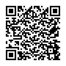 Código QR para número de teléfono +26774845483