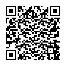 QR Code for Phone number +26774845484