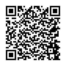 QR код за телефонен номер +26774845554