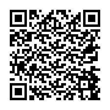 QR код за телефонен номер +26774845608