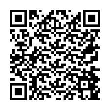 Código QR para número de telefone +26774845610