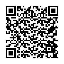 QR-code voor telefoonnummer +26774845623