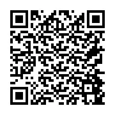 QR-code voor telefoonnummer +26774845661