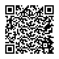 QR kód a telefonszámhoz +26774845685