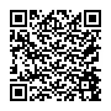 QR код за телефонен номер +26774845751