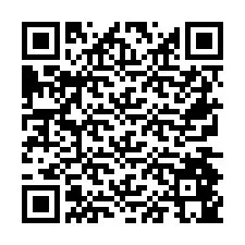 QR Code for Phone number +26774845784