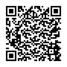 QR код за телефонен номер +26774845808