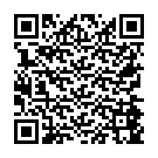 QR-code voor telefoonnummer +26774845824