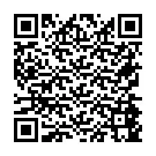 QR-Code für Telefonnummer +26774845862