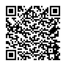 QR Code สำหรับหมายเลขโทรศัพท์ +26774845893