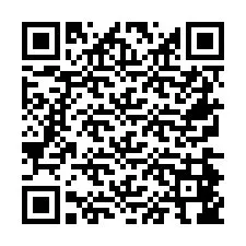 QR Code for Phone number +26774846014