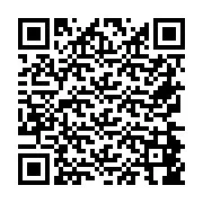 QR-code voor telefoonnummer +26774846026