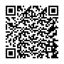 Codice QR per il numero di telefono +26774846031