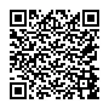 Codice QR per il numero di telefono +26774846039