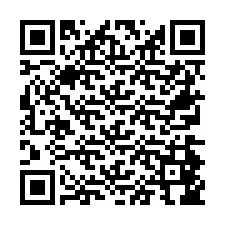 QR код за телефонен номер +26774846048