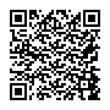 QR код за телефонен номер +26774846055