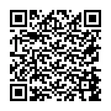 QR Code for Phone number +26774846112