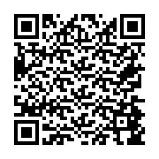 QR-kood telefoninumbri jaoks +26774846159
