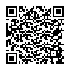 電話番号のQRコード +26774846163