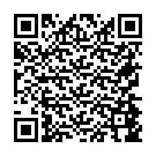 Codice QR per il numero di telefono +26774846172