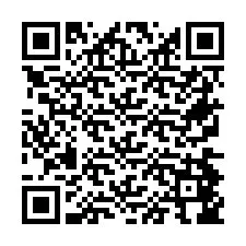 QR-Code für Telefonnummer +26774846212