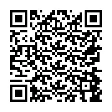 QR Code for Phone number +26774846218