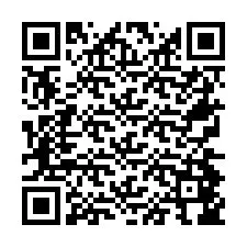 Código QR para número de telefone +26774846260