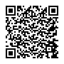 QR-kood telefoninumbri jaoks +26774846314