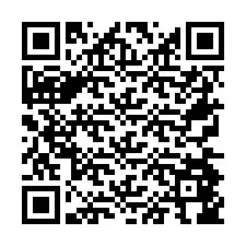 QR Code สำหรับหมายเลขโทรศัพท์ +26774846320