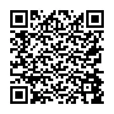 Kode QR untuk nomor Telepon +26774846324
