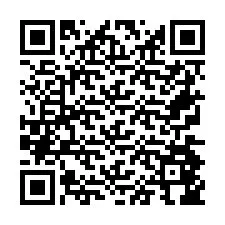 Kode QR untuk nomor Telepon +26774846355