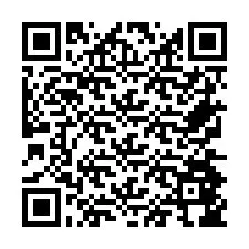 QR Code for Phone number +26774846367