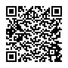 QR код за телефонен номер +26774846392