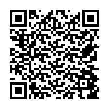 QR-Code für Telefonnummer +26774846397