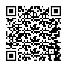 QR Code for Phone number +26774846498