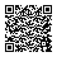 QR-code voor telefoonnummer +26774846539