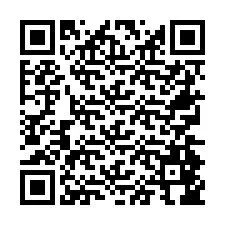 QR-код для номера телефона +26774846578