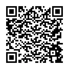 QR Code for Phone number +26774846715