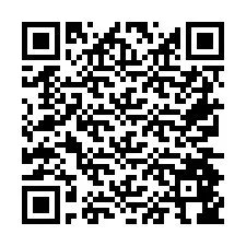 QR код за телефонен номер +26774846799