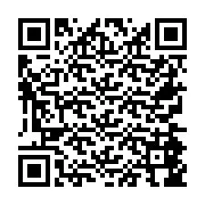 QR kód a telefonszámhoz +26774846834