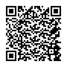 QR-код для номера телефона +26774846863