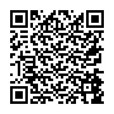 Codice QR per il numero di telefono +26774846904