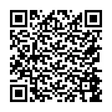 Código QR para número de telefone +26774846966