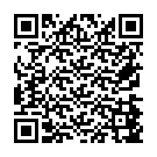 QR-код для номера телефона +26774847003