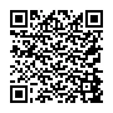 Código QR para número de telefone +26774847030