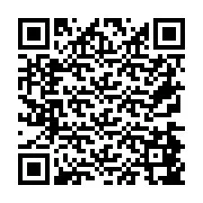 QR-Code für Telefonnummer +26774847101